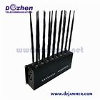 16 Antennas Full Bands All Cell Phone Signal Powerful GPS WIFI5.8G 3G 4G 5G Signal Jammer