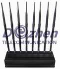 UHF VHF High Power Signal Jammer 3G 4G Mobile Phone Blocker Omni Directional Antennas