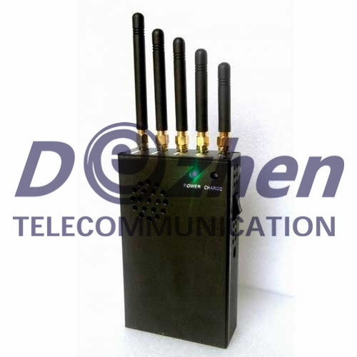Tragbarer Handy-Signal-Störsender 3G 4G LTE, Batterie blockorientierten Gerätes 3200mA/H Gps