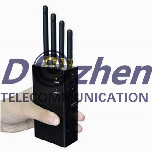4 des Band-2W tragbare Zustimmung Handy-Signal-des Störsender-2G 3G 4G LTE 50-60Hz ROHS